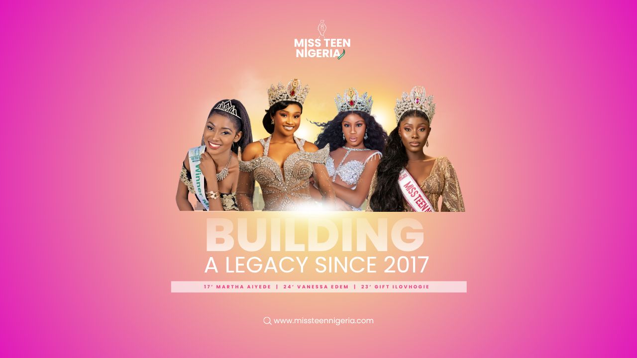 Miss Teen Nigeria queens group photo