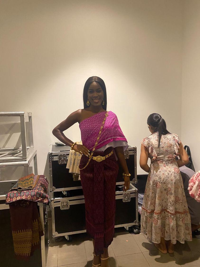 Gift Ilovhogie Flies the Nigerian Flag at Miss Teen Icon International 2024